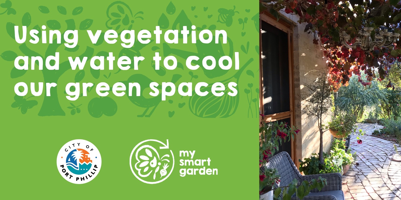 Banner image for Using vegetation and water to cool our green spaces