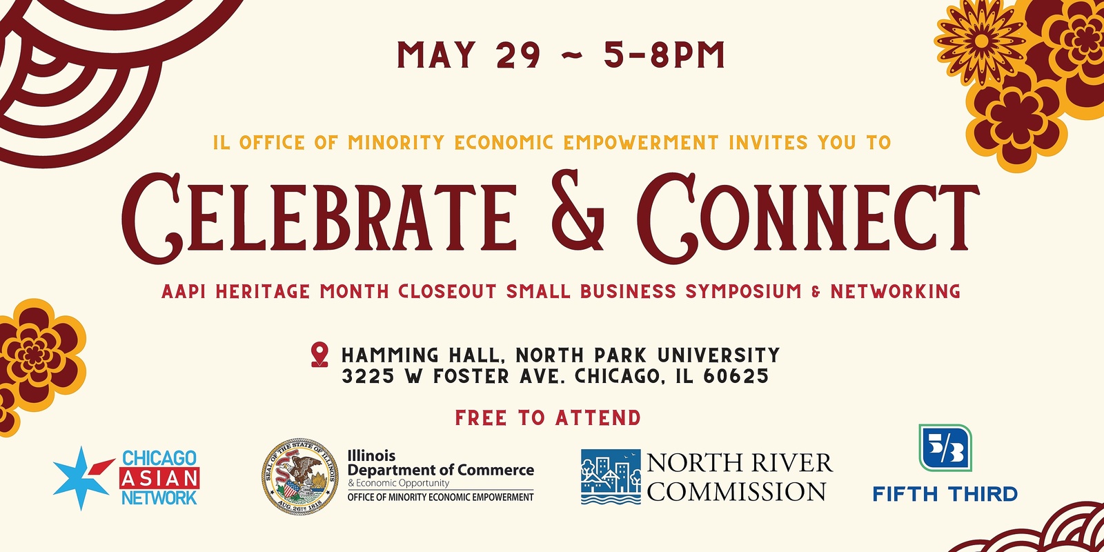 Banner image for Celebrate & Connect: AAPI Heritage Month Closeout Small Business Symposium & Networking