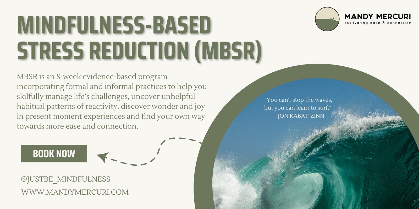 Mindfulness-Based Stress Reduction (MBSR) 8 week course | Humanitix