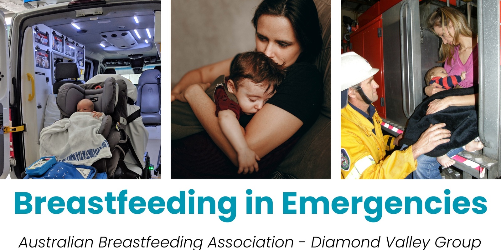 Banner image for Breastfeeding in Emergencies - Connect & Share - Australian Breastfeeding Association