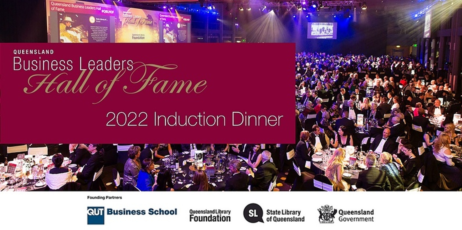 Banner image for Queensland Business Leaders Hall of Fame Induction Dinner