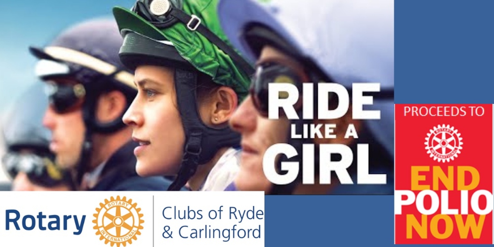 Banner image for Rotary "Ride Like a Girl" movie night @ Top Ryde cinema