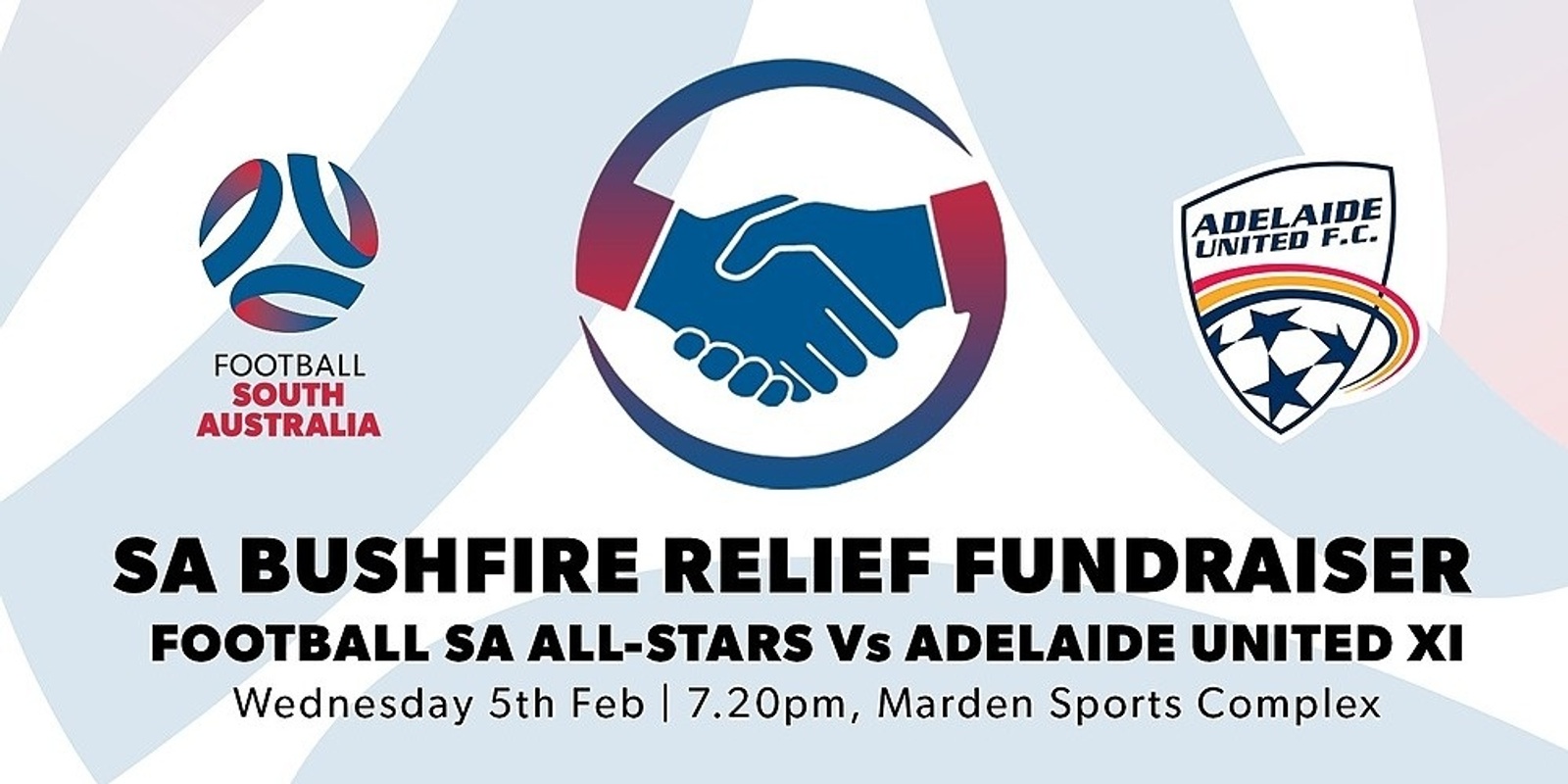 Banner image for SA Bushfire Relief Fundraiser | Football SA All Stars Vs Adelaide United XI