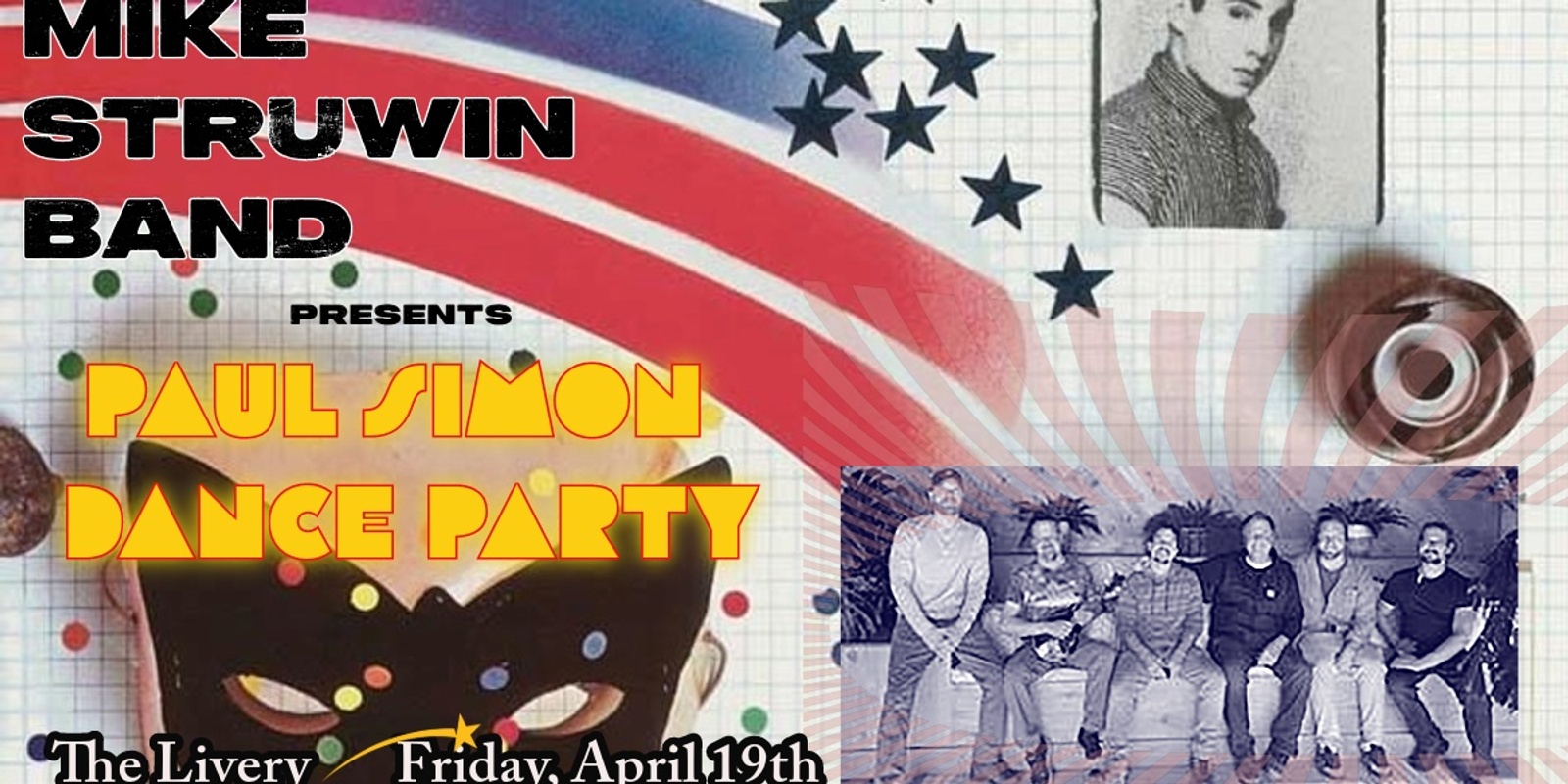Banner image for Mike Struwin Band - A Paul Simon Dance Party!