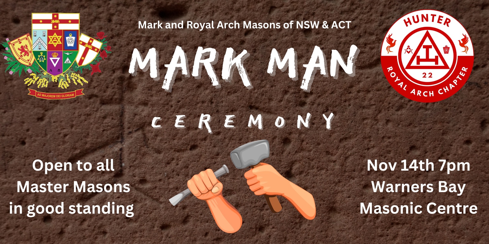 Banner image for Mark Man Ceremony