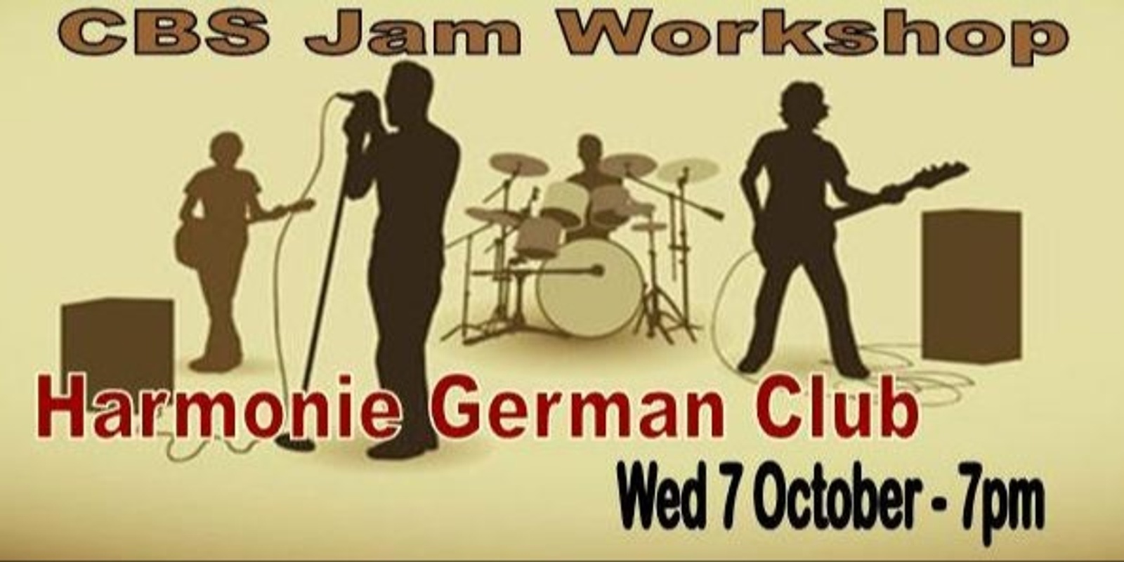 Banner image for CBS Workshop Jam - October 2020