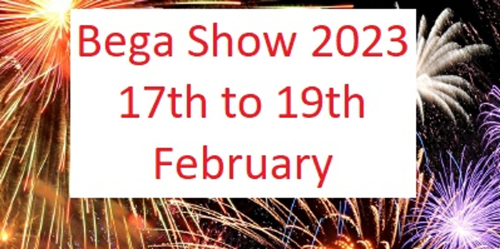 Banner image for Bega Show 2023