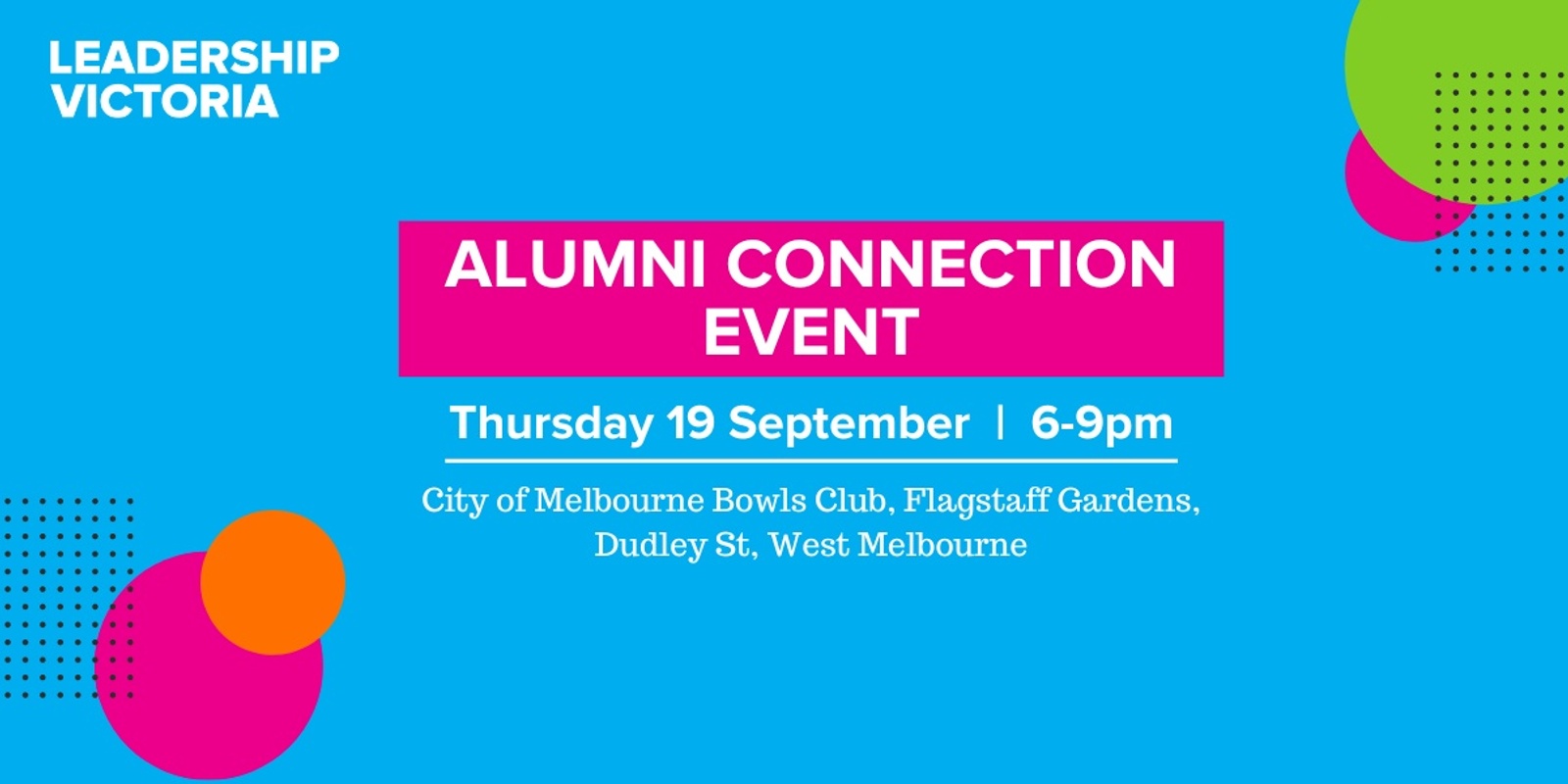 Banner image for LV Alumni Connection Event 