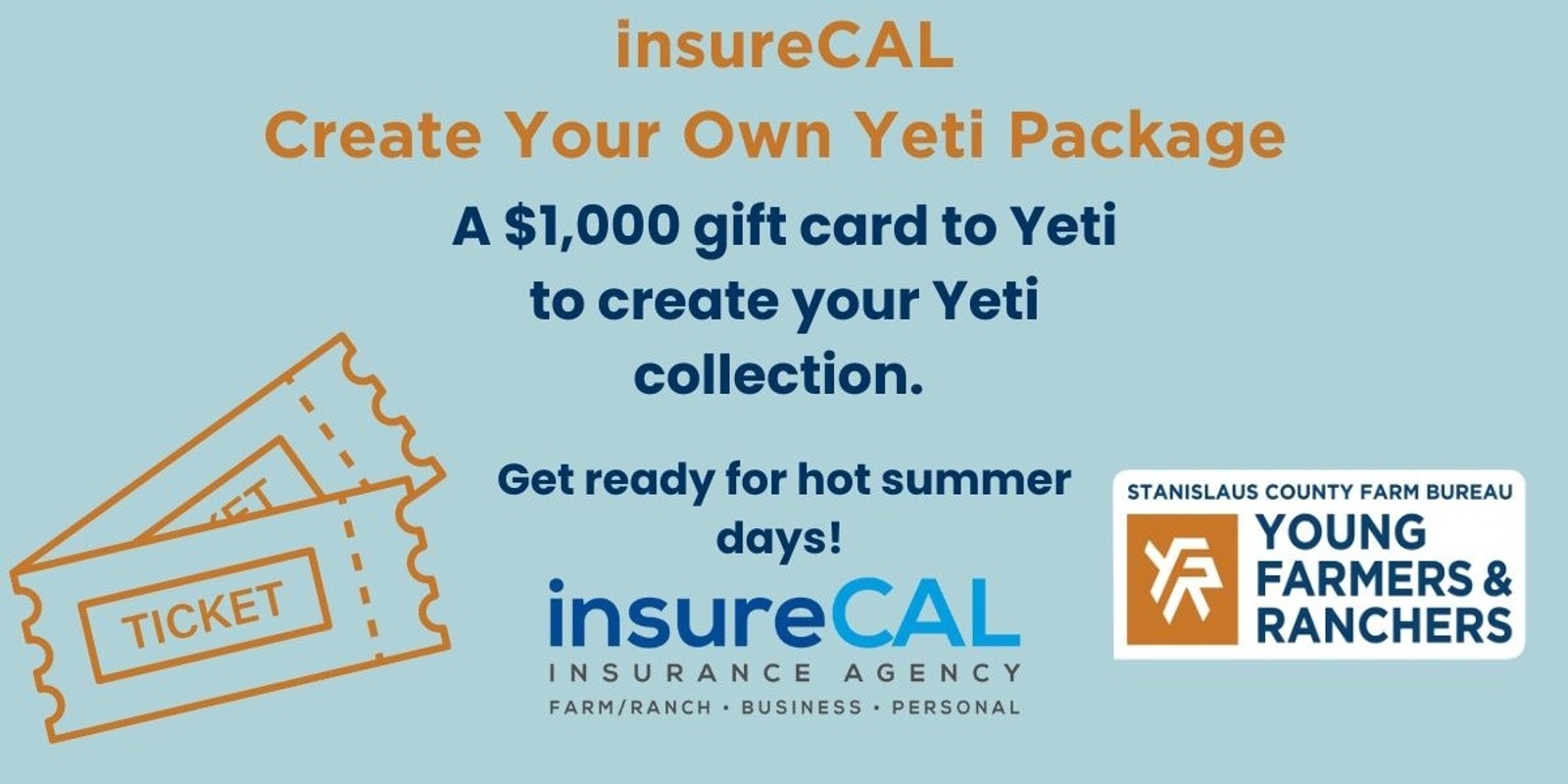 Banner image for YF&R Sweepstakes : Yeti Package 