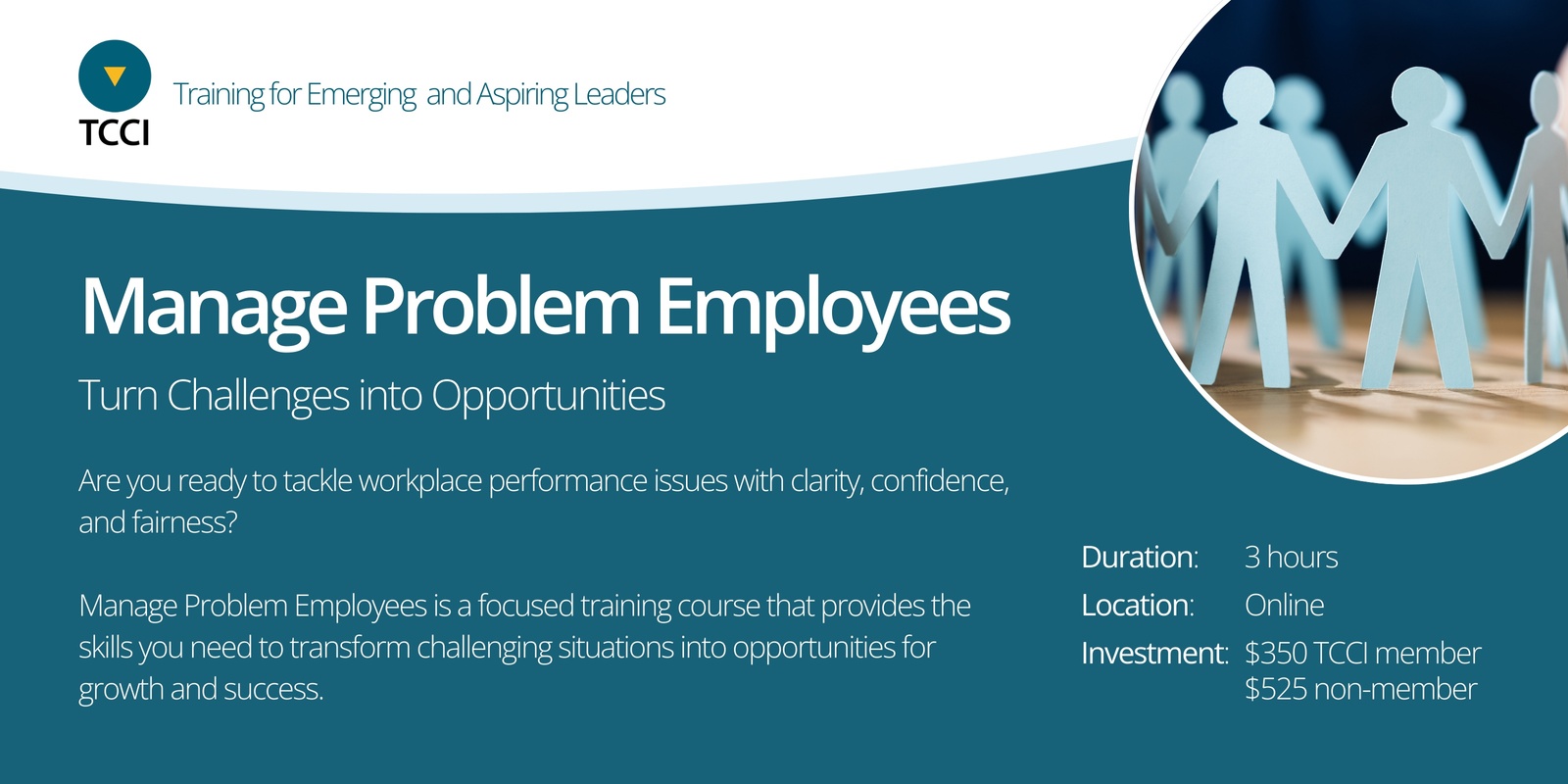 Banner image for Manage Problem Employees (Online)