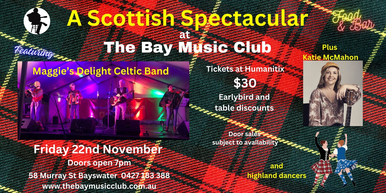 Banner image for A Scottish Spectacular at The Bay Music Club