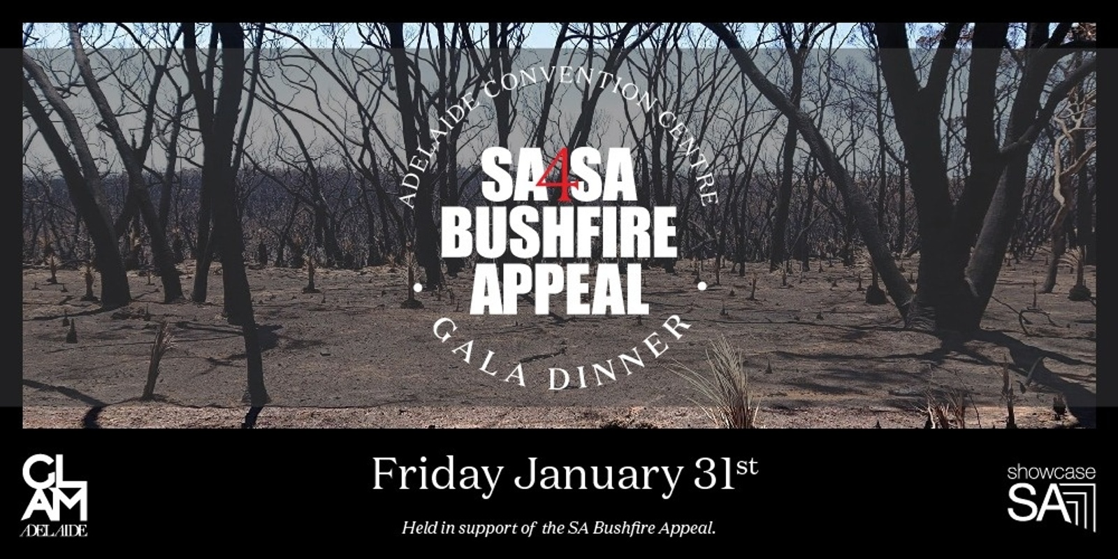 Banner image for SA4SA Bushfire Appeal Gala Dinner