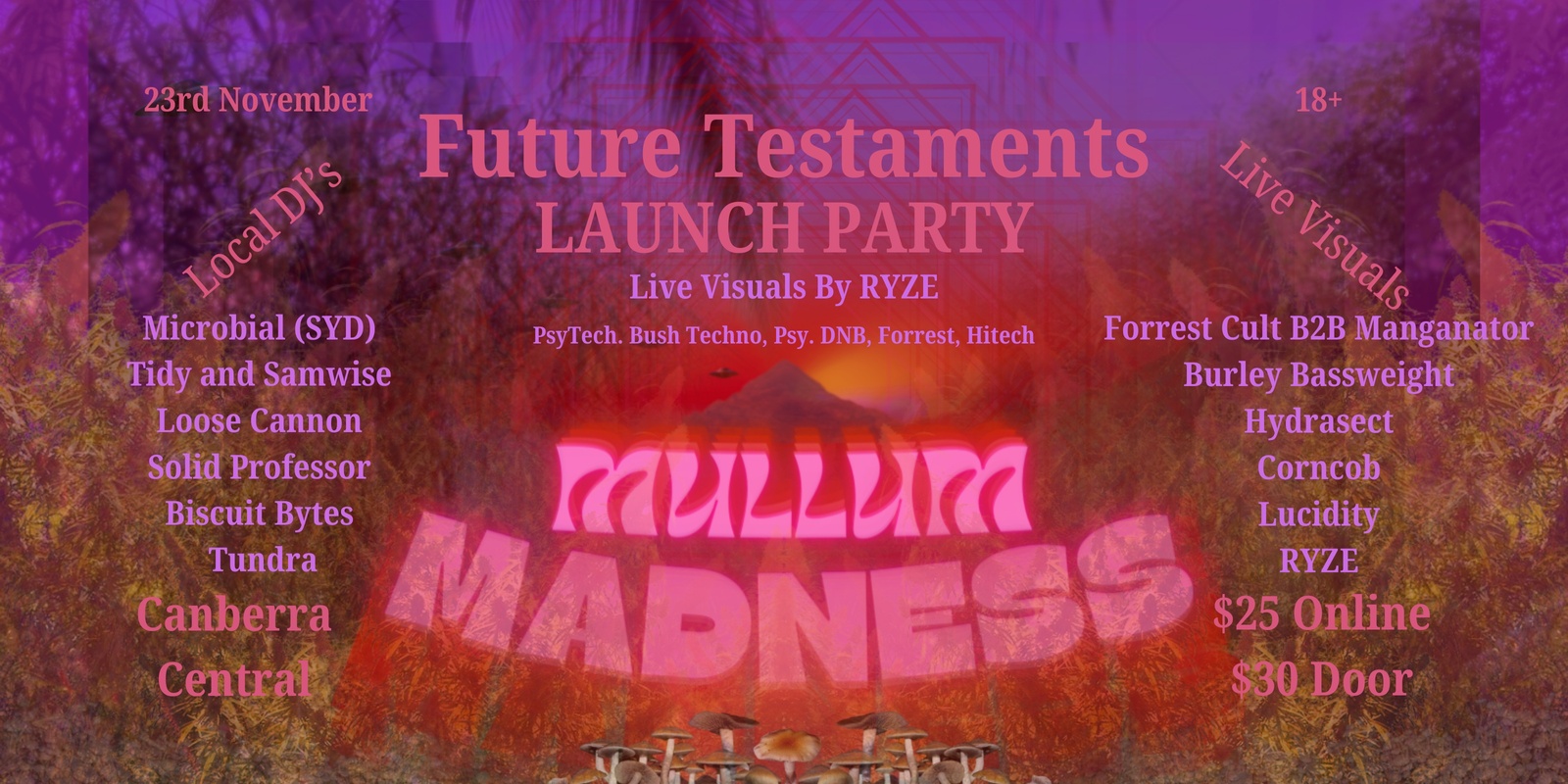 Banner image for Future Testaments Launch Party