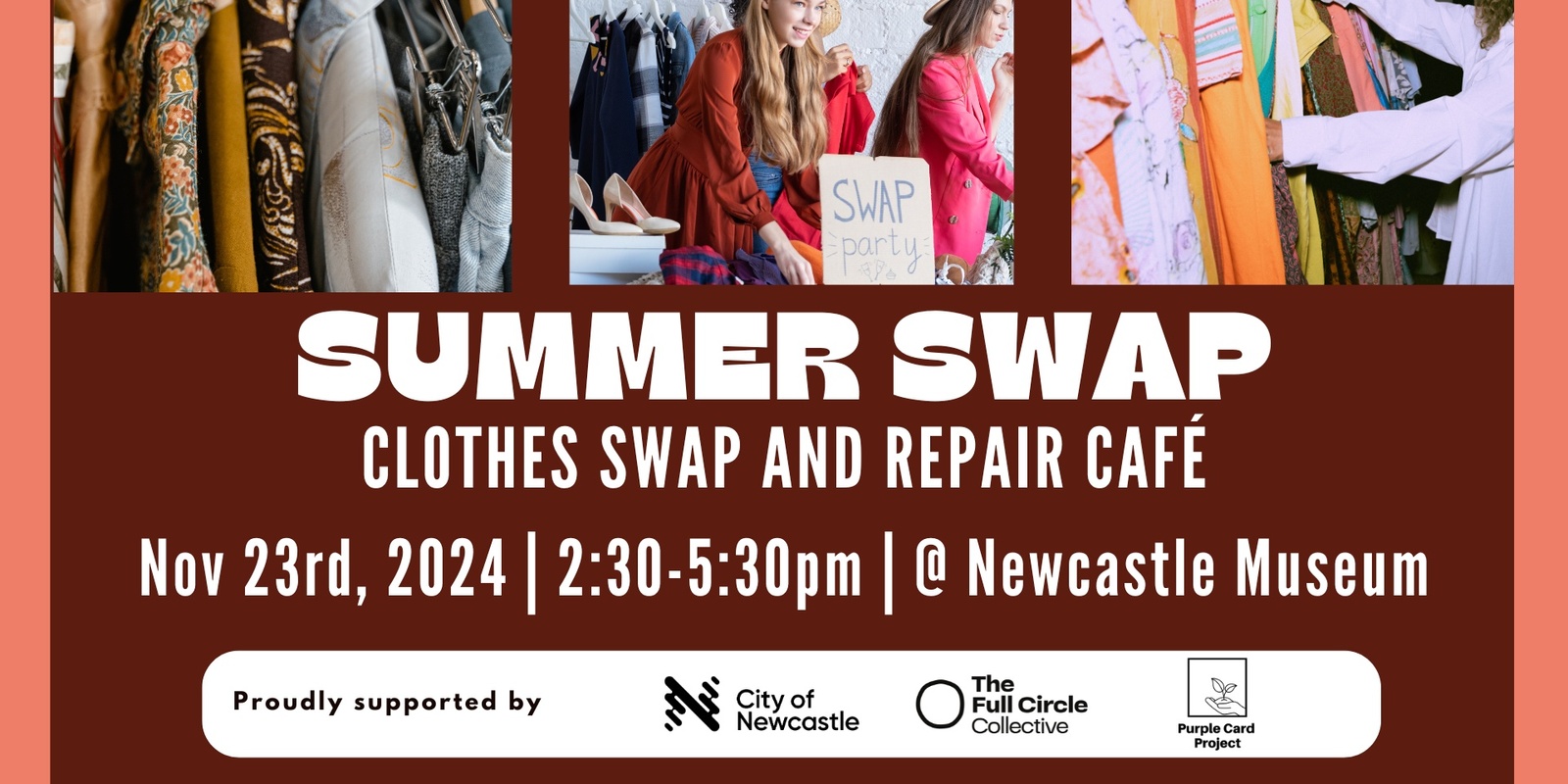 Banner image for Summer Swap - Clothes Swap and Repair Café Event