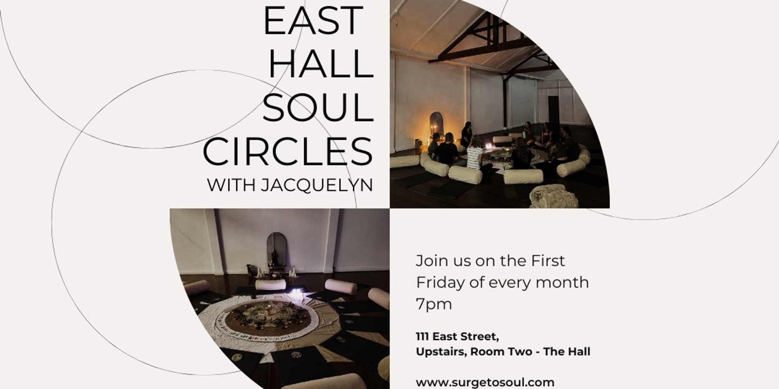 Banner image for East Hall Soul Circles with Jacquelyn