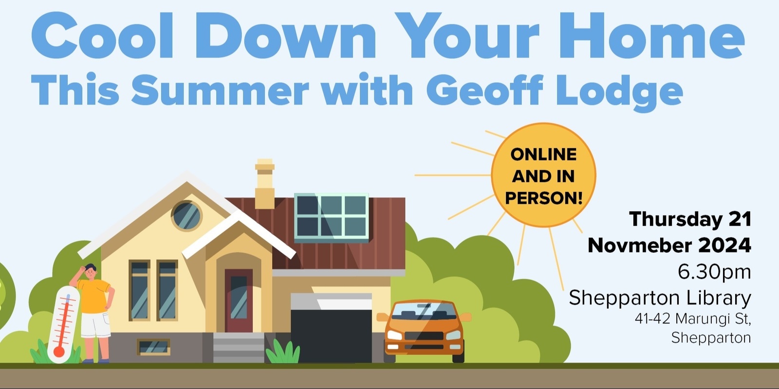 Banner image for Cool Down Your Home This Summer with Geoff Lodge