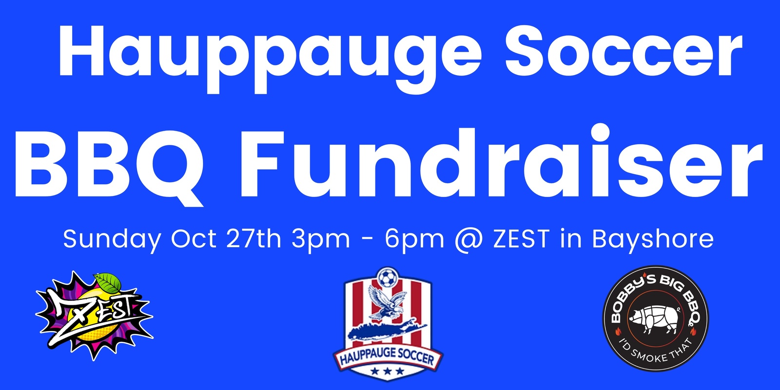 Banner image for Hauppauge Soccer BBQ Fundraiser