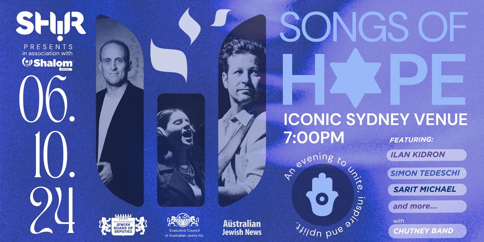 Banner image for Songs of Hope