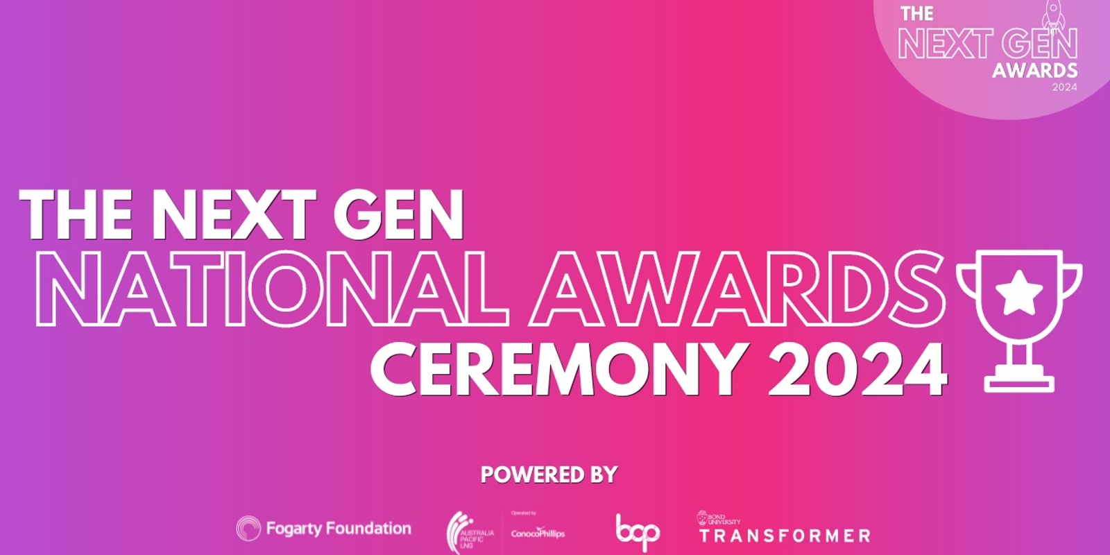 Banner image for The Next Gen Awards | National Awards Ceremony 2024