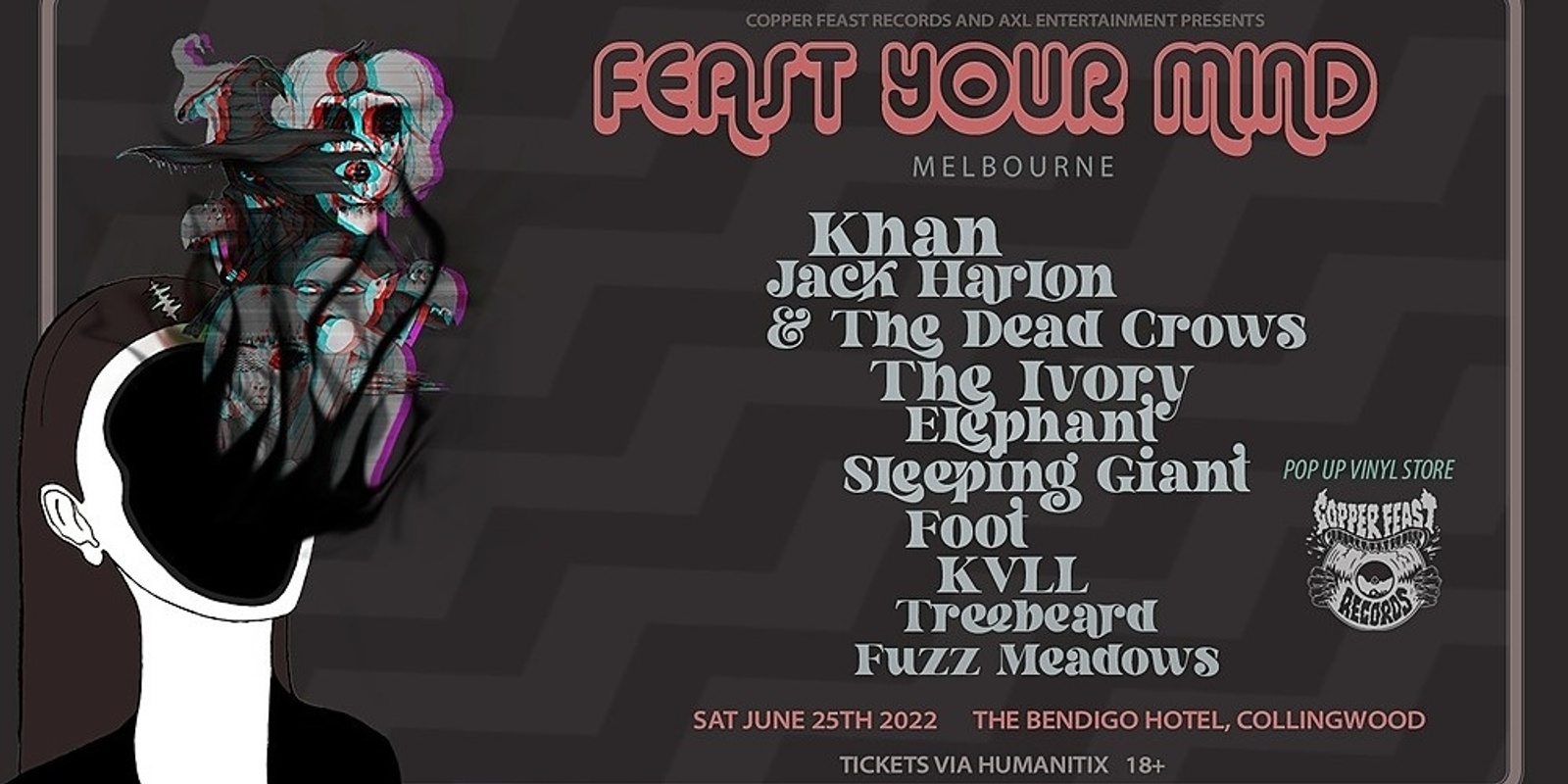 Banner image for FEAST YOUR MIND - Melbourne