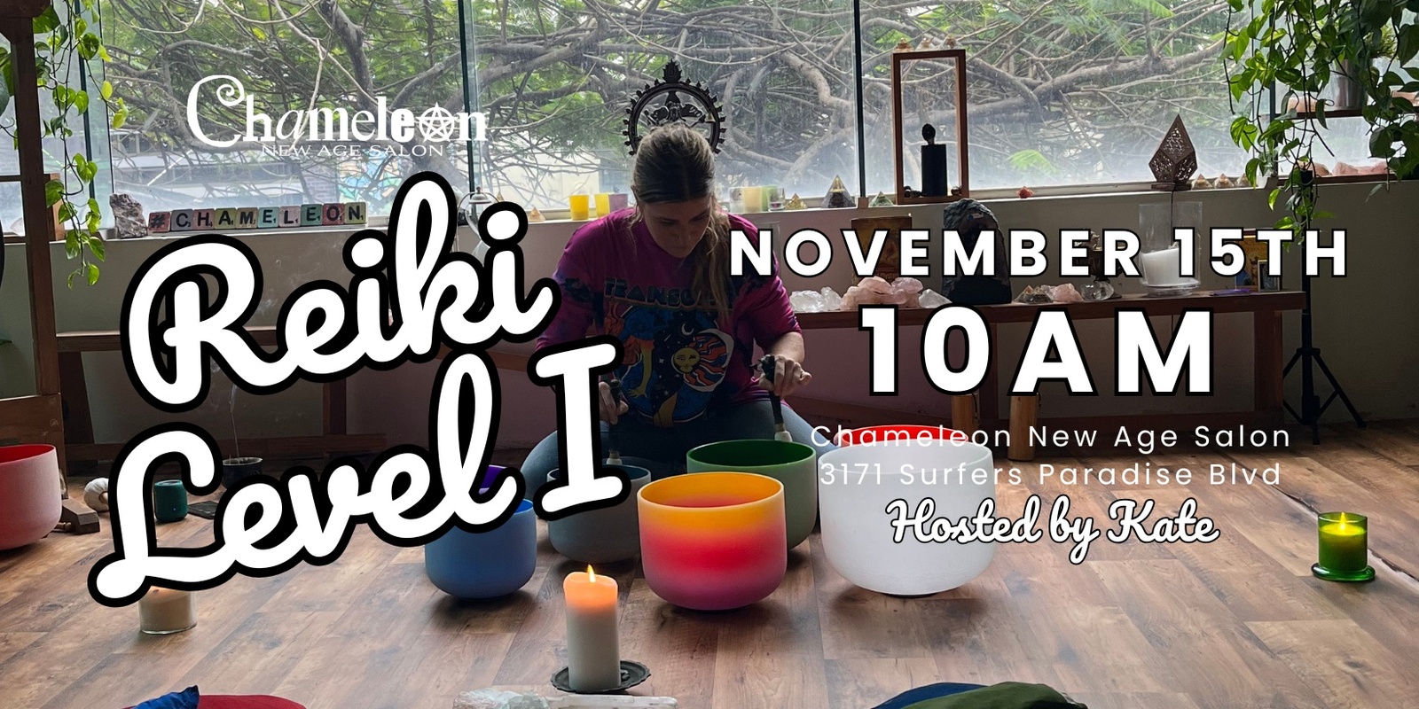 Banner image for Reiki Level I with Kate