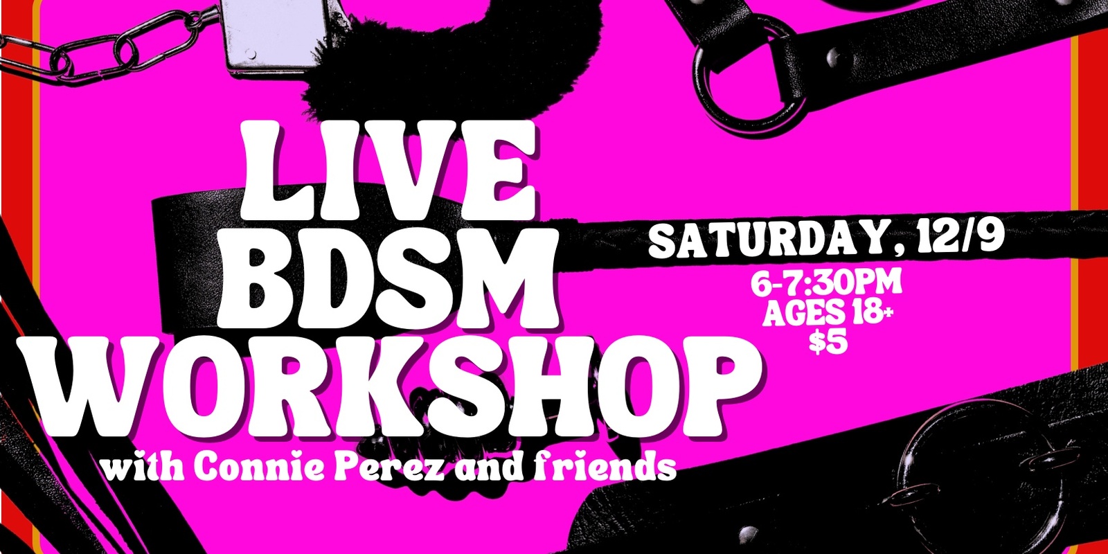 Banner image for Live BDSM Workshop