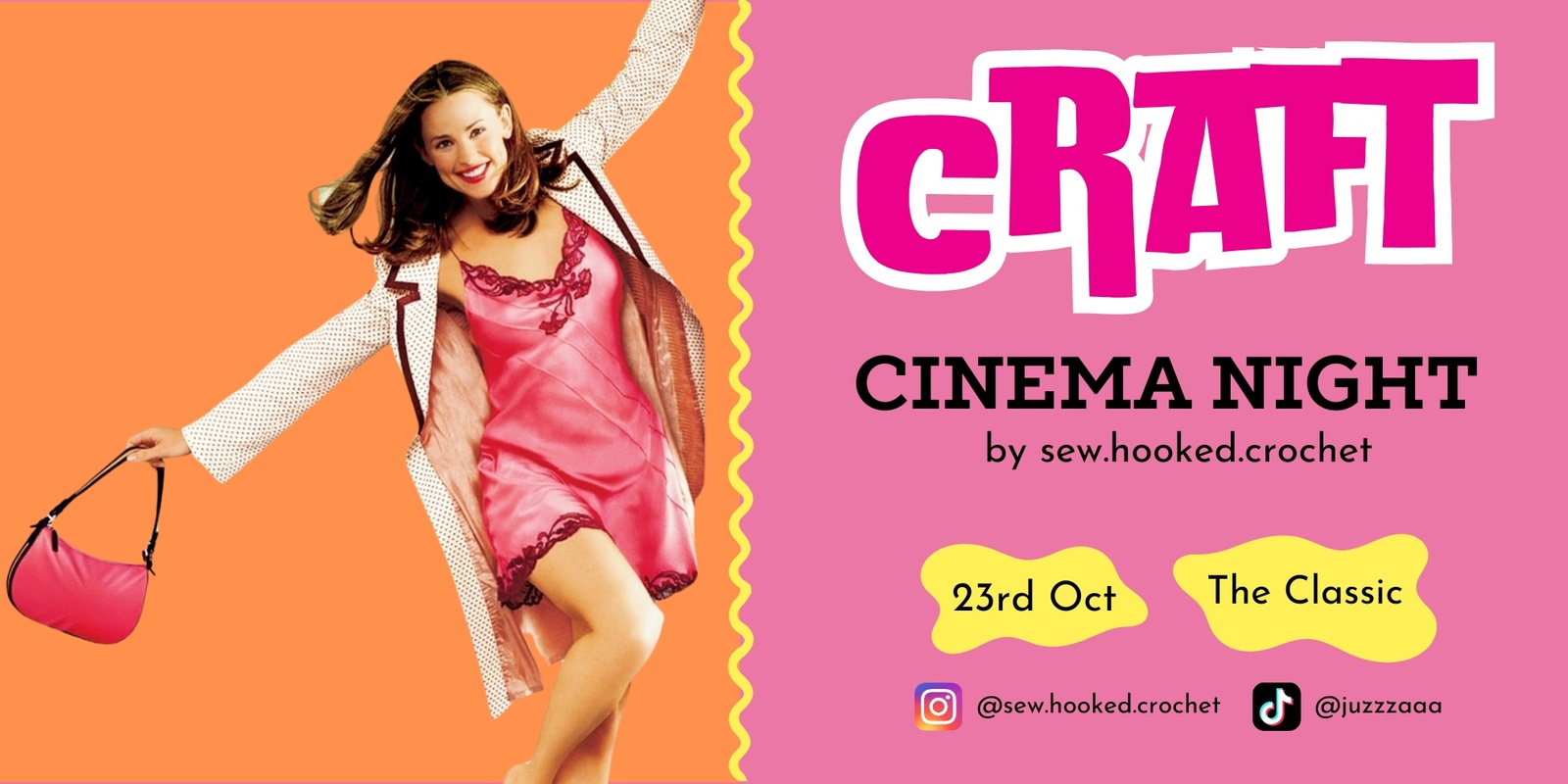 Banner image for 🎥 Craft Cinema Night - Suddenly 30!