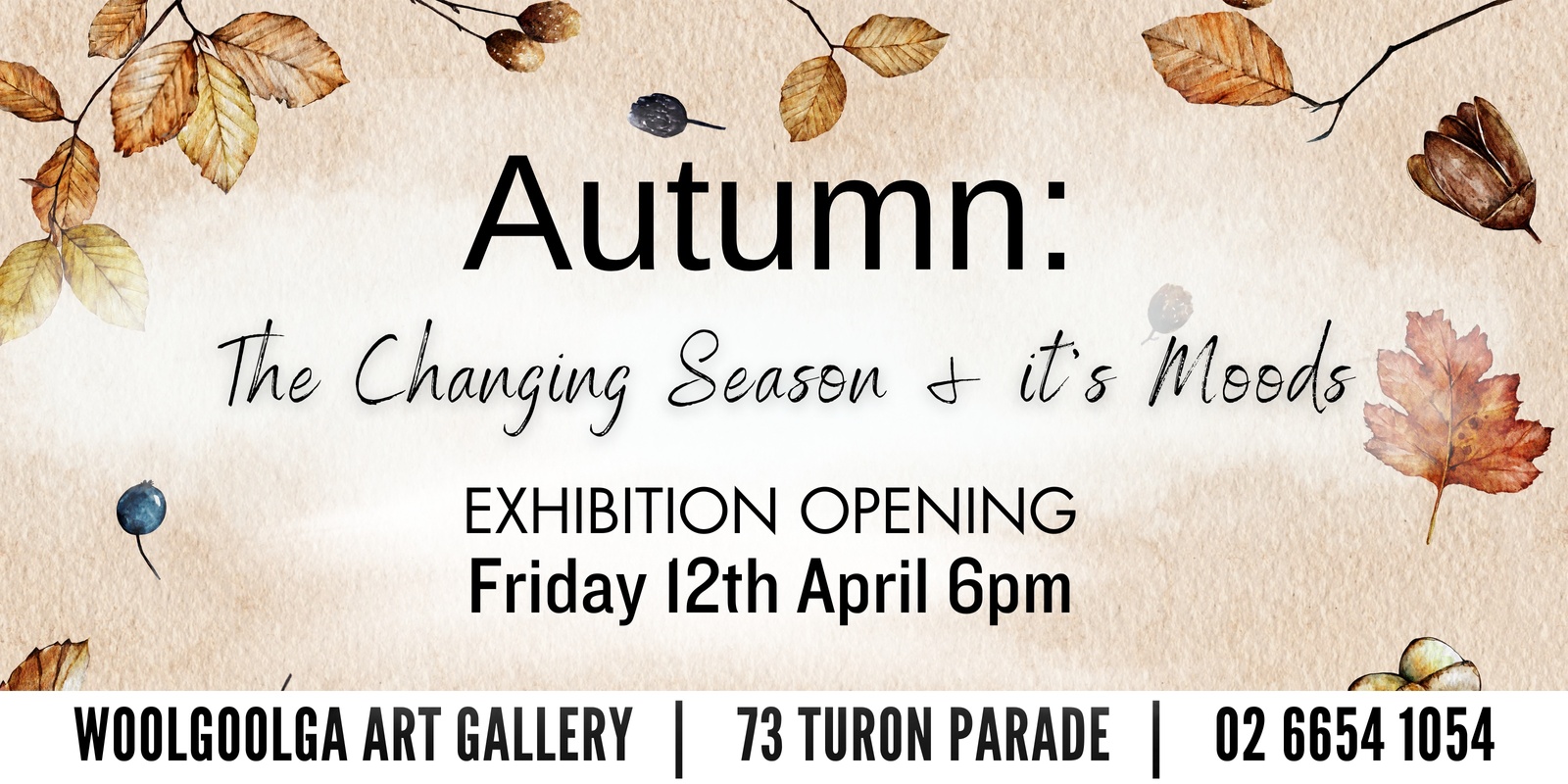 Banner image for Autumn Exhibition Opening