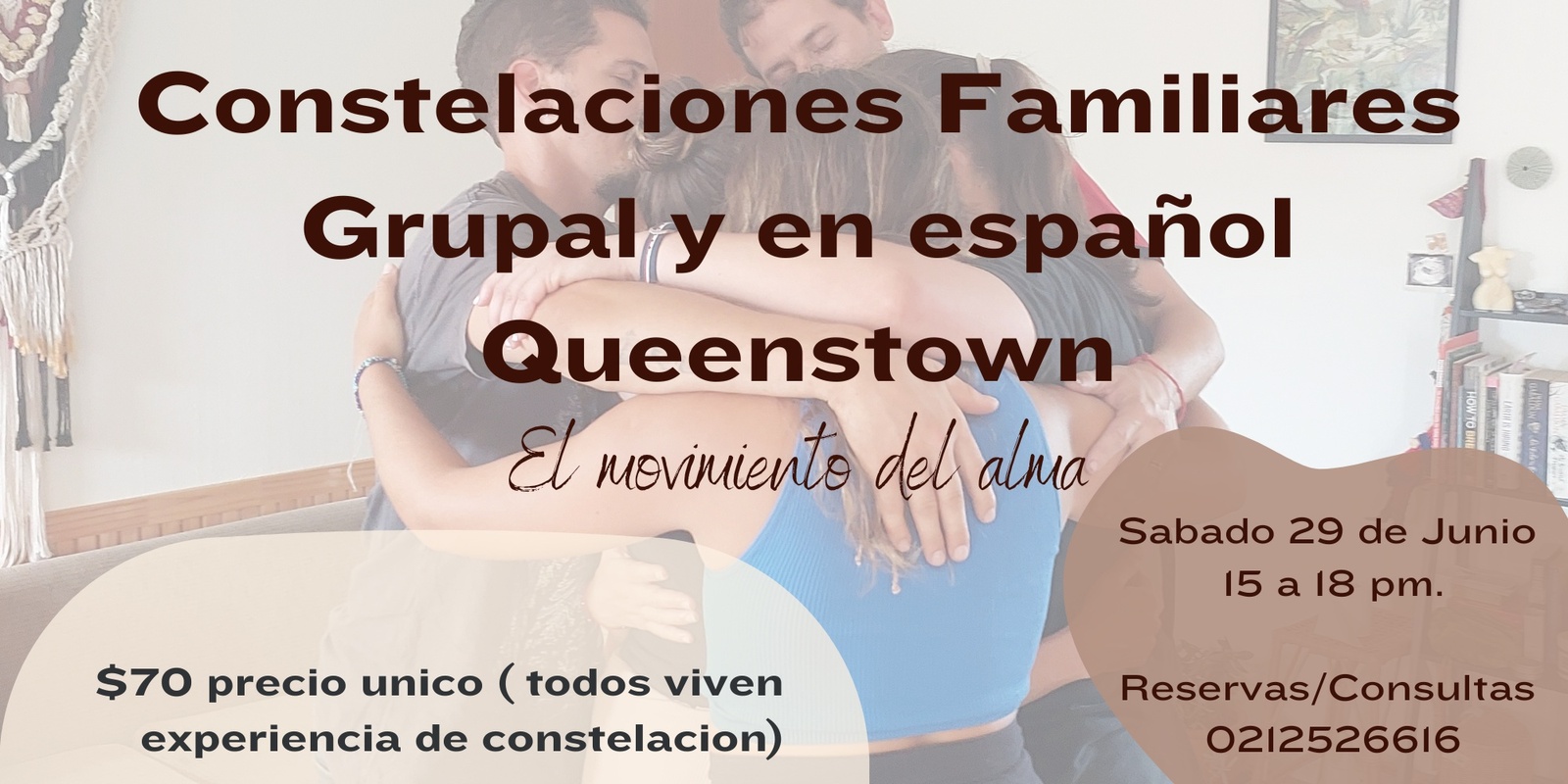 Banner image for Constelaciones Familiares Grupal y en español, Queenstown. 