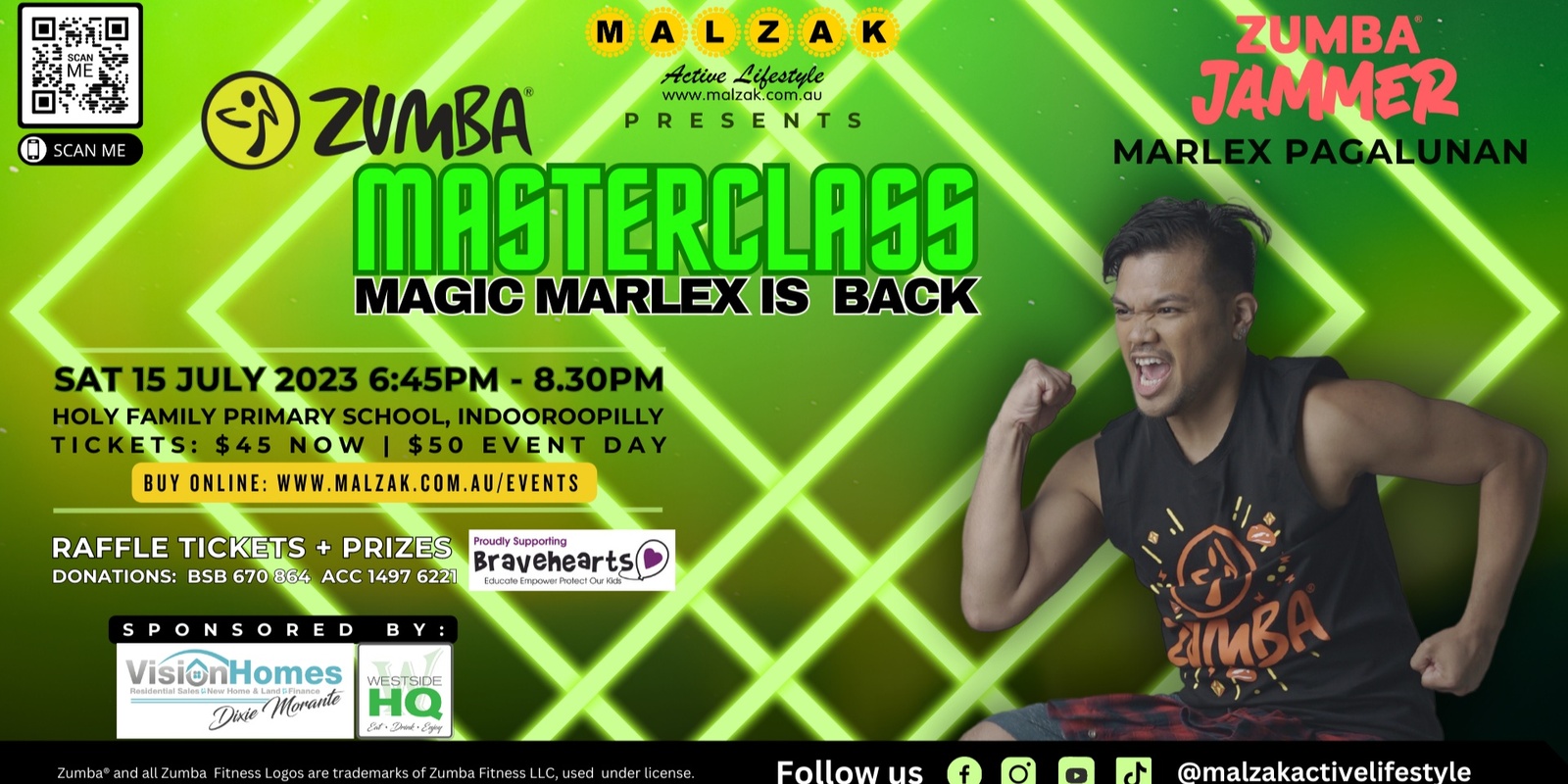 Banner image for ZUMBA MASTERCLASS "Magic Marlex is Back" 