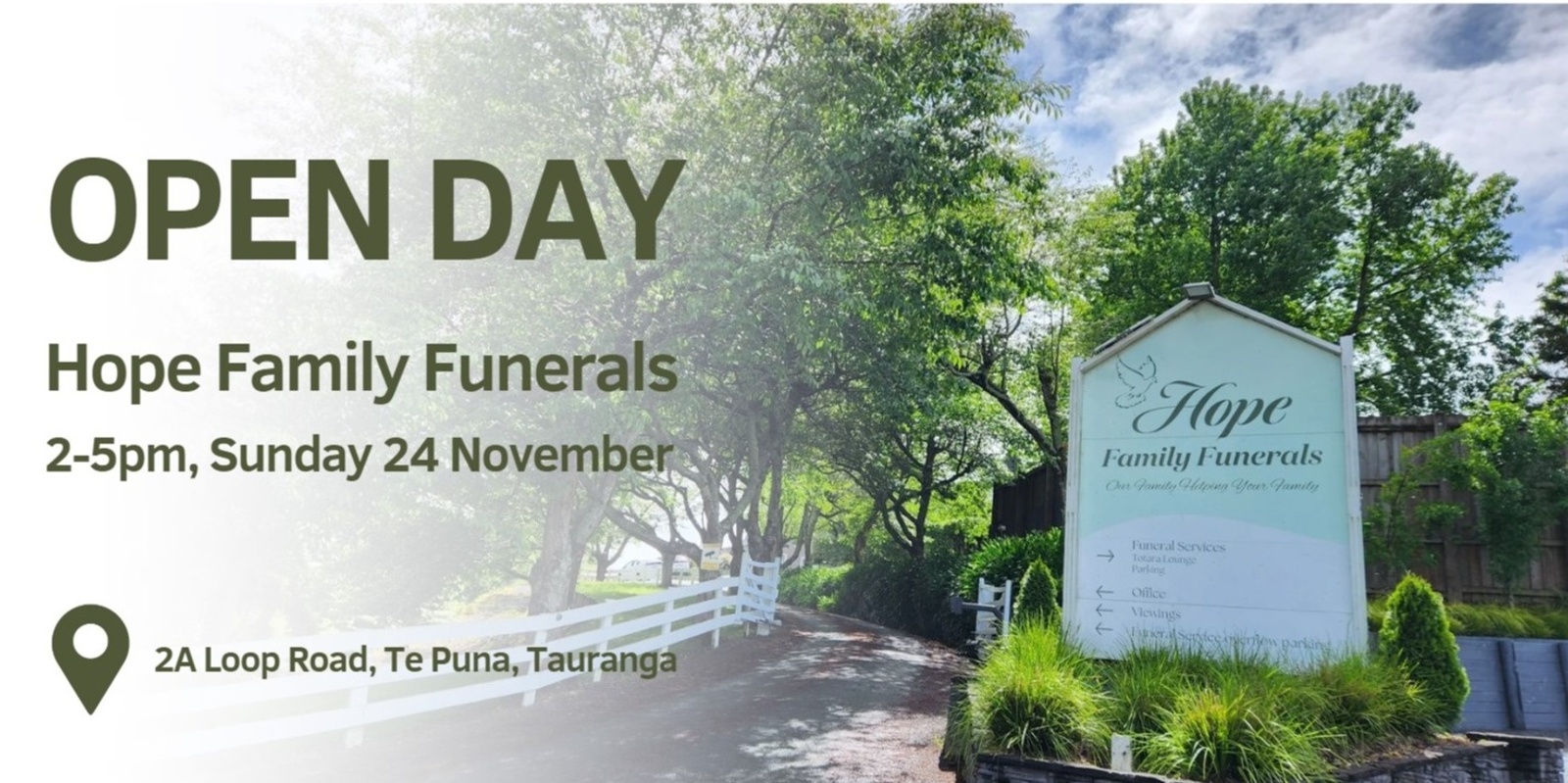 Banner image for Hope Family Funerals - Open Day