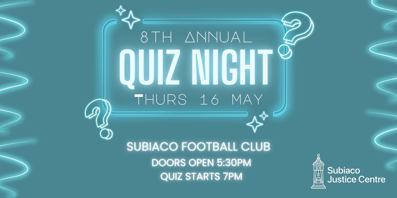 Banner image for Subiaco Justice Centre Law Week Quiz Night