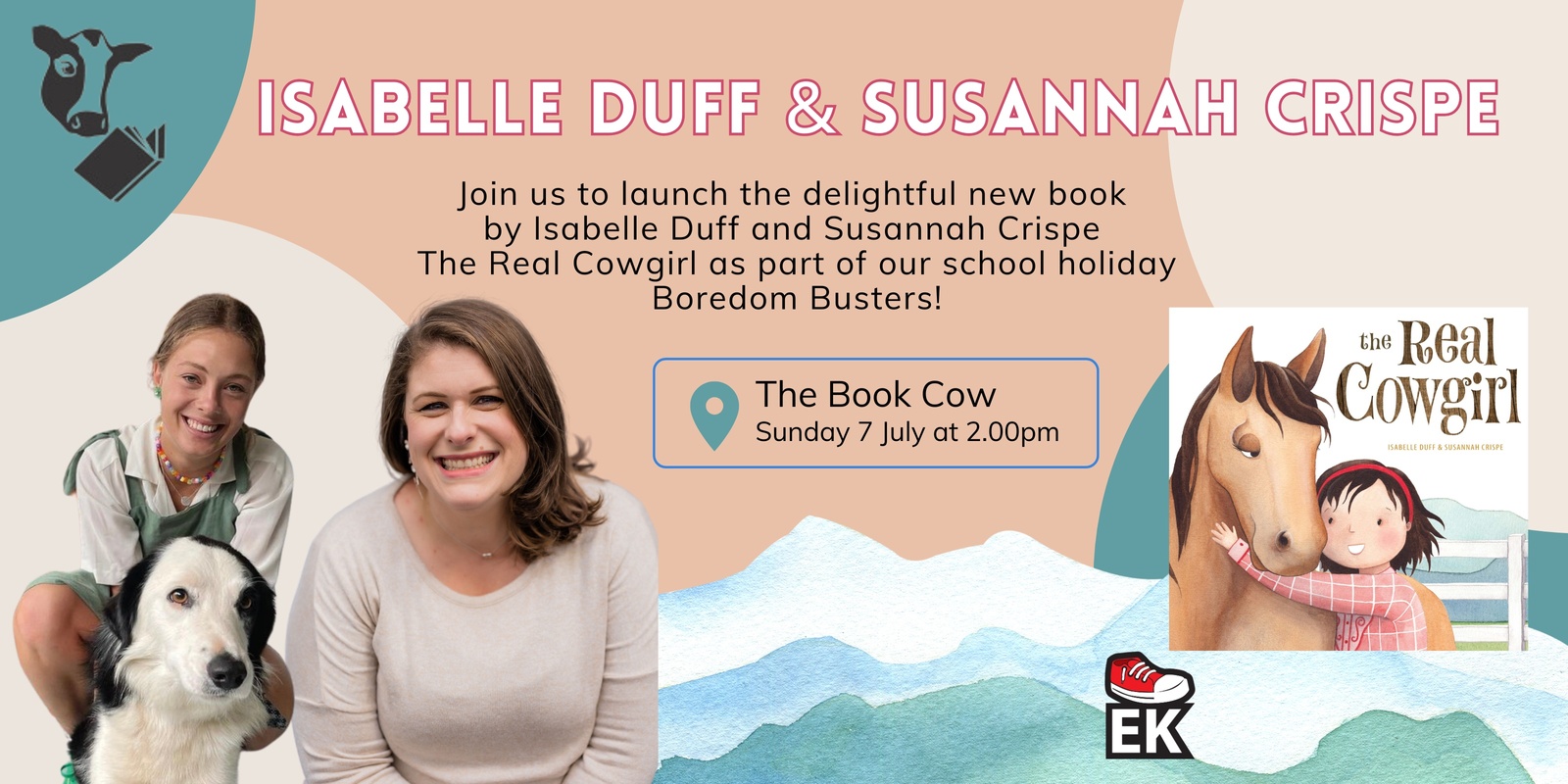 Banner image for School Holiday Boredom Buster Book Launch: The Real Cowgirl