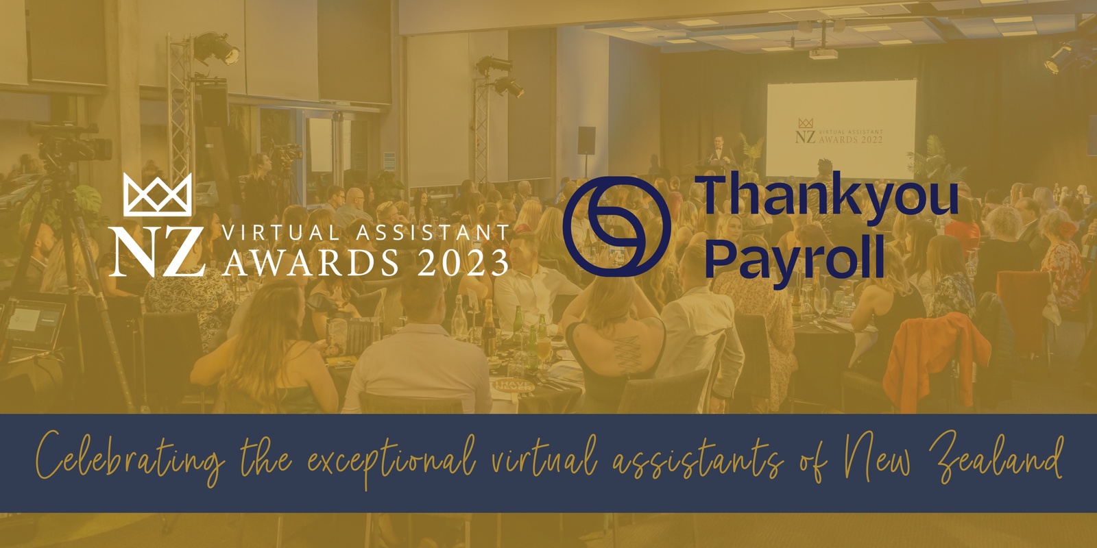 Banner image for The Thankyou Payroll New Zealand Virtual Assistant Awards 2023