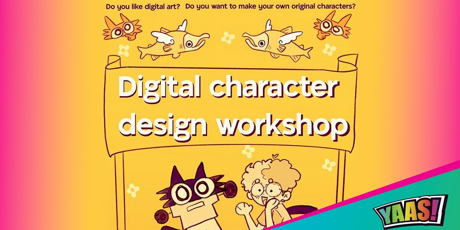 Banner image for SCHOOL HOLIDAY WORKSHOPS @ GOSFORD: Design comics, animation characters!