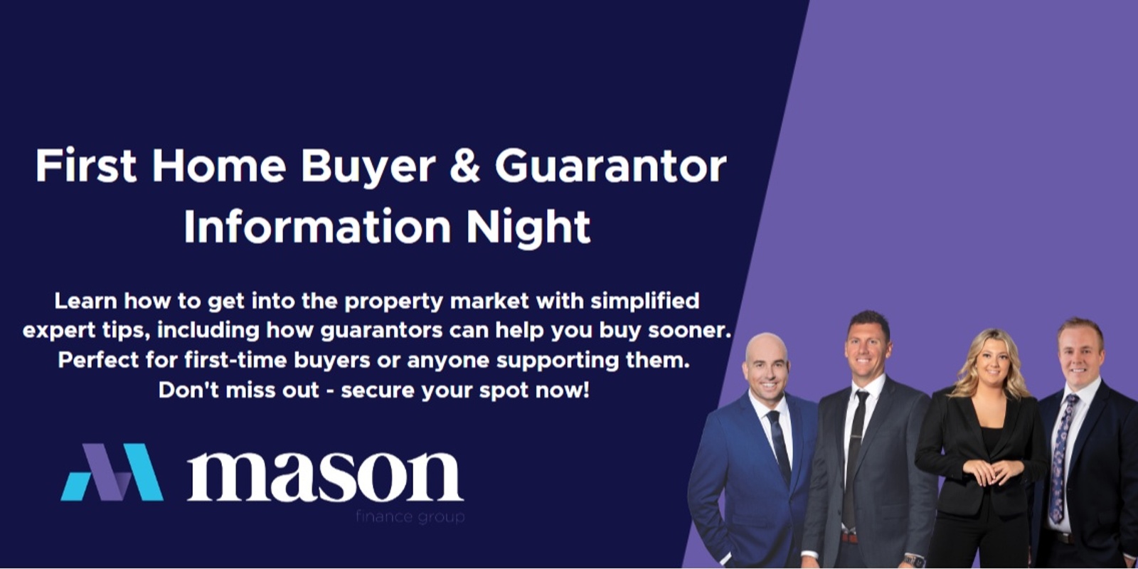 Banner image for First Home Buyer & Guarantor Information Night