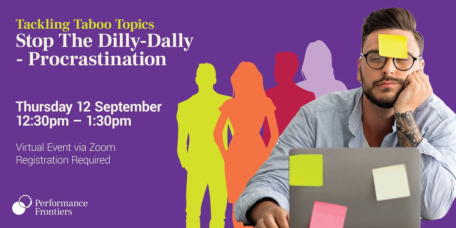 Banner image for Tackling Taboo Topics: Stop The Dilly-Dally - Procrastination