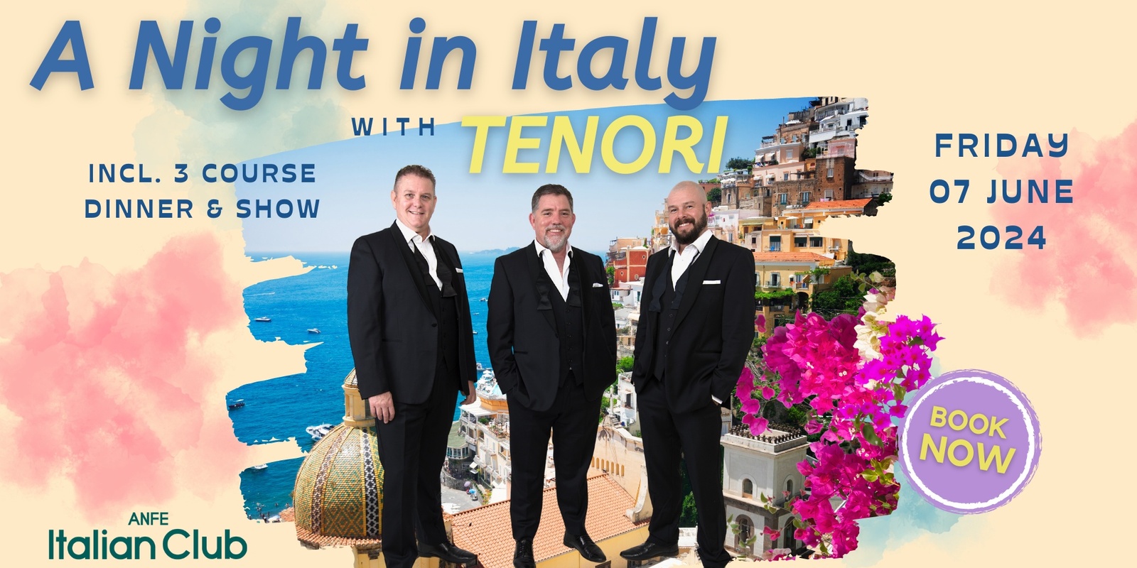 Banner image for A NIGHT IN ITALY with TENORI
