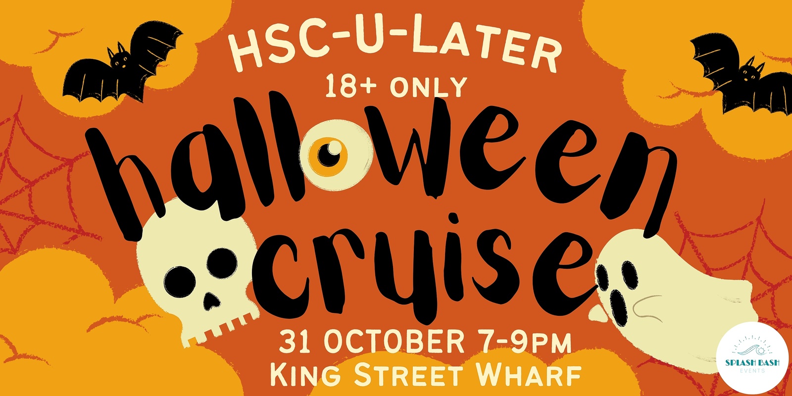 Banner image for HSC-U-Later Halloween Boat Party 🎃