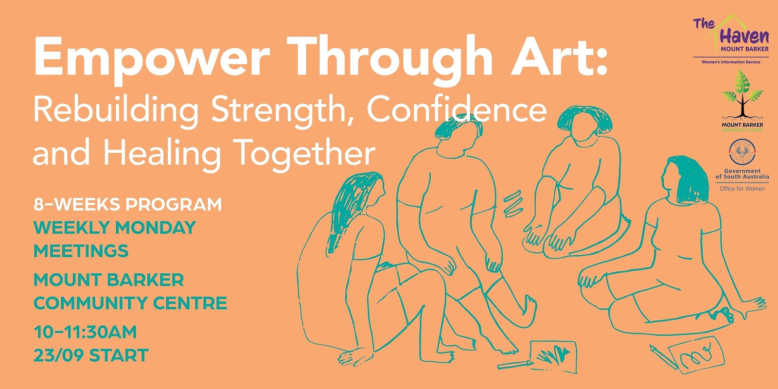 Banner image for Empower Through Art:  Rebuilding Strength, Confidence and Healing Together