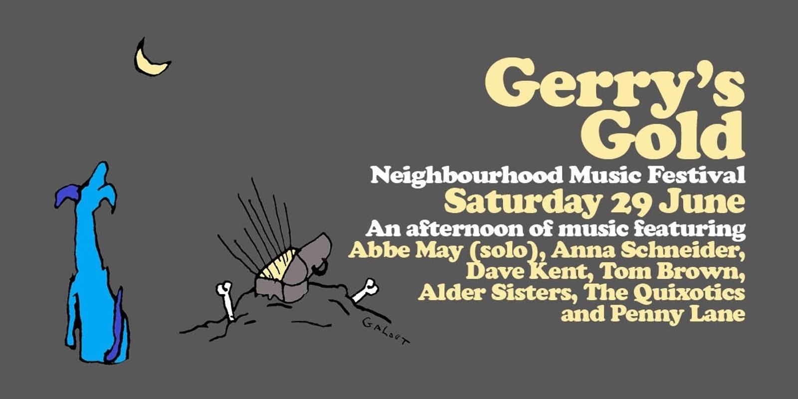 Banner image for “Gerry’s Gold” Neighbourhood Music Festival