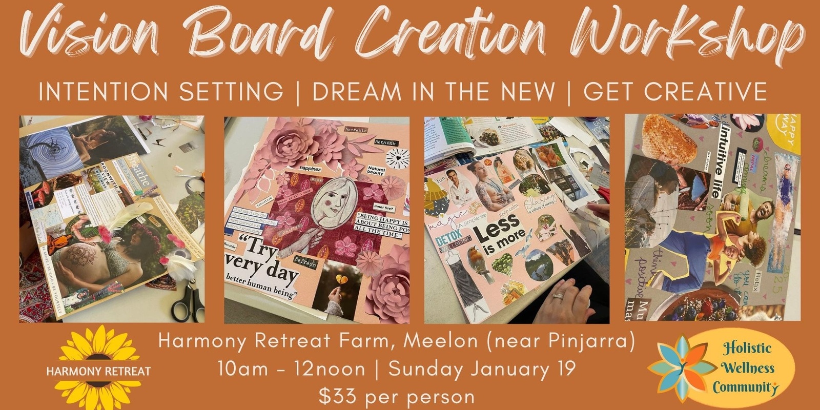 Banner image for Vision Board Creation Workshop