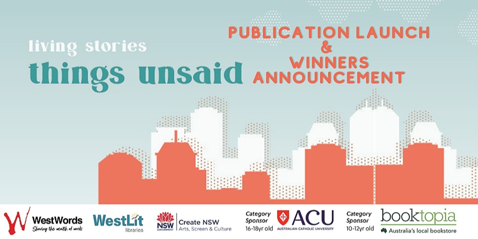 Banner image for Living Stories - Publication Launch & Winners Announcement 