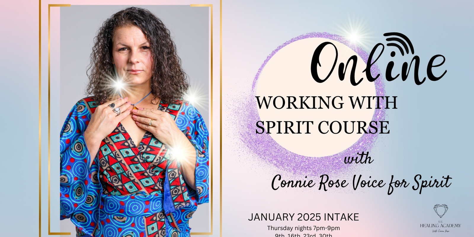 Banner image for ONLINE- WORKING WITH SPIRIT -Starting Jan 9th 2025