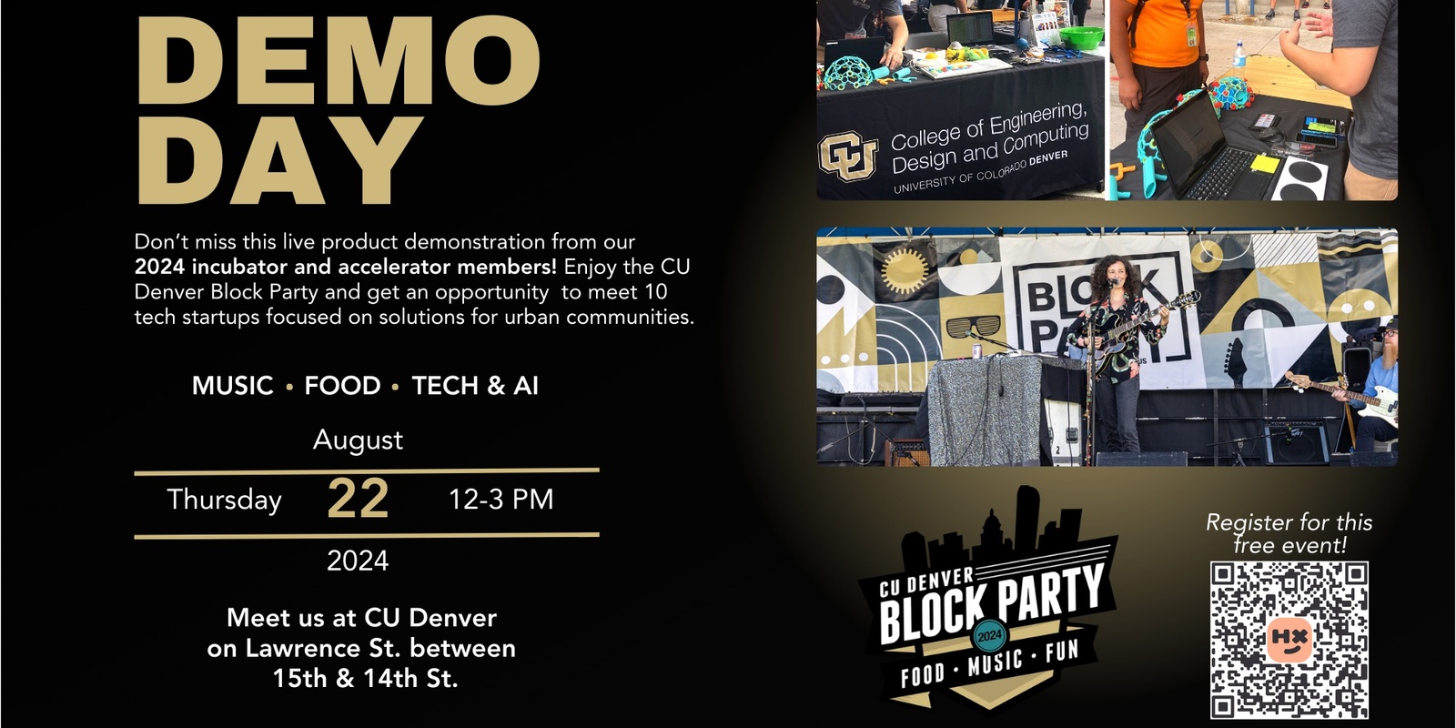 Banner image for SFL Demo Day x CU Denver Block Party