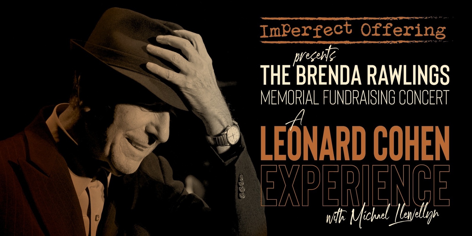 Banner image for The Brenda Rawlings Memorial Fundraising Concert: A Leonard Cohen Experience