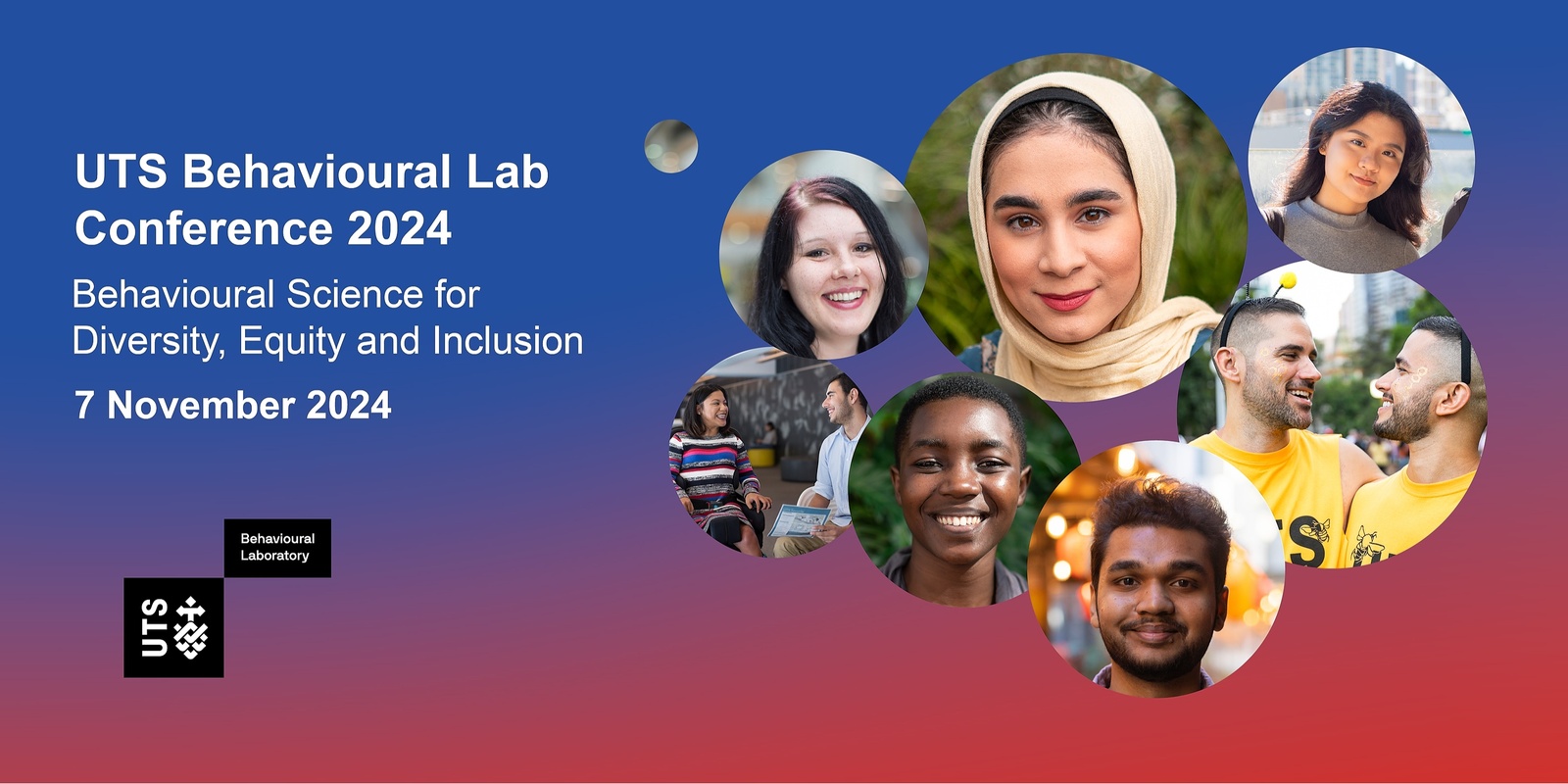 Banner image for 2024 UTS Behavioural Lab Conference: Behavioural Science for Diversity, Equity and Inclusion