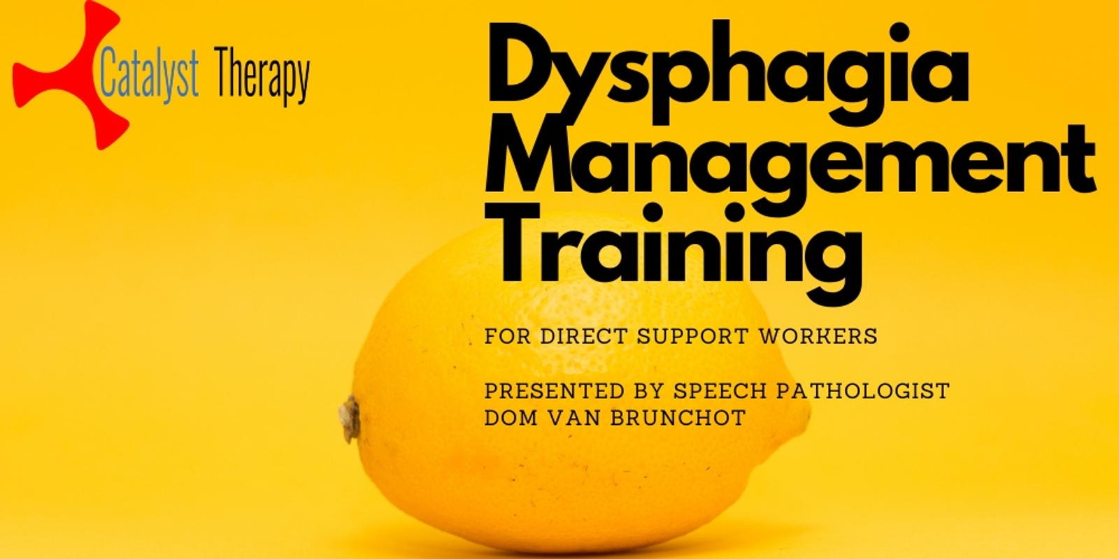 Banner image for Dysphagia Management Training
