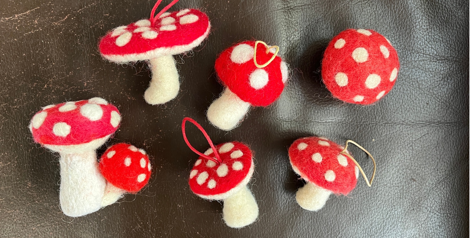 Banner image for Dry Felting 101: Mushrooms with Heather