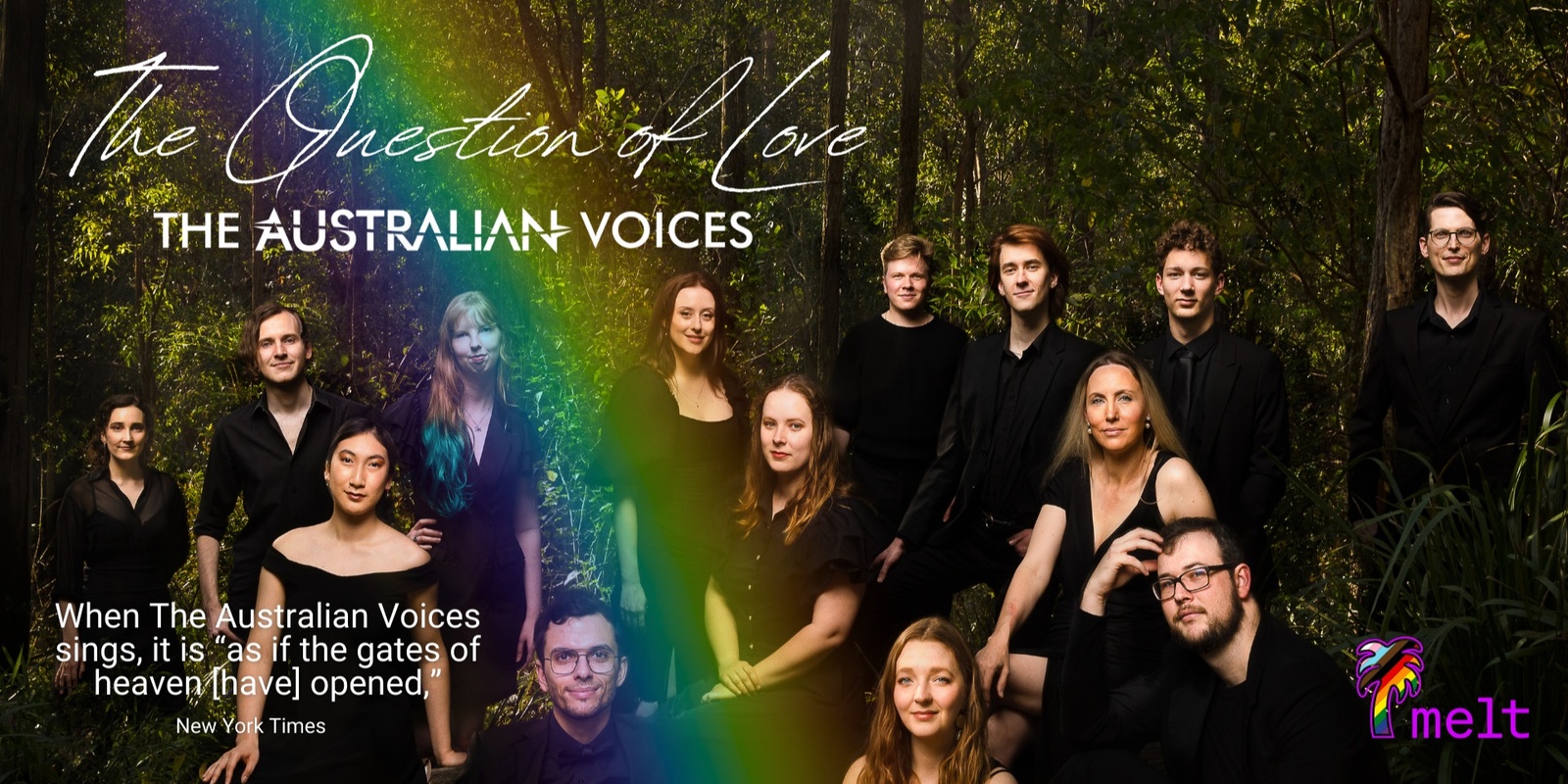 Banner image for The Australian Voices - The Question of Love - Melt Festival